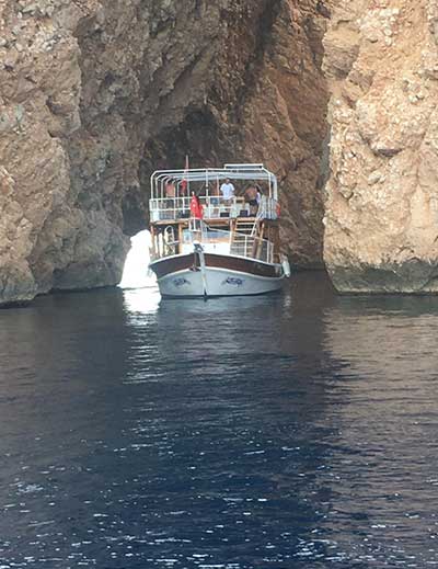 Cirali boat tour photos
